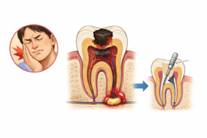 歯の神経は、どういう時に抜くの？
